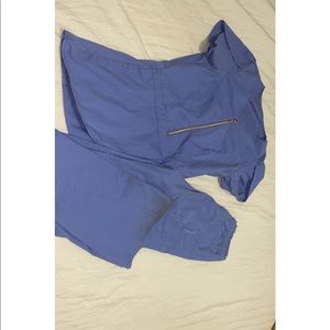 Jaanuu size XS tulip top + XS cargo pants.